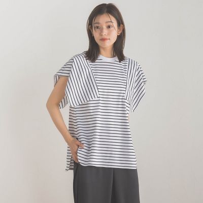 スクエアスリーブプルオーバー
