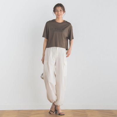 【ＷＥＢ限定カラーあり】ロゴプリントＴ≪手洗い可能≫
