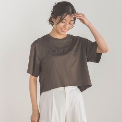 【ＷＥＢ限定カラーあり】ロゴプリントＴ≪手洗い可能≫