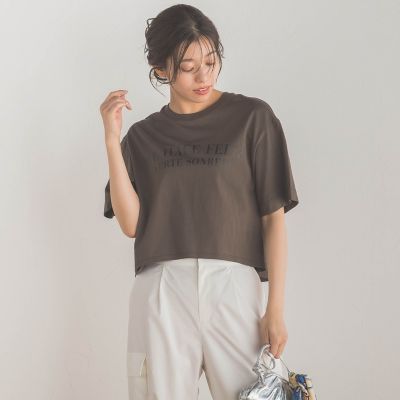 【ＷＥＢ限定カラーあり】ロゴプリントＴ≪手洗い可能≫