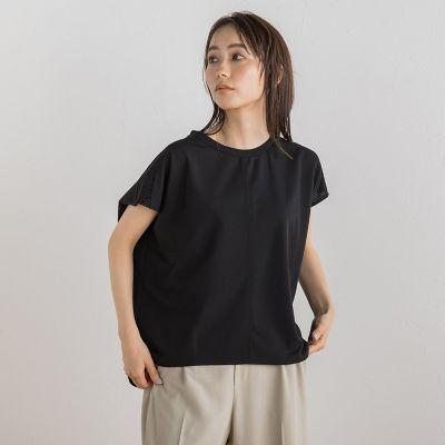 【ＷＥＢ限定】カットジョーゼット肩ラメプルオーバー≪手洗い可能≫