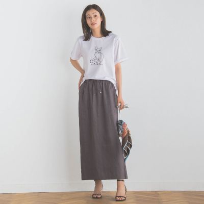 【ＷＥＢ限定】フレンチブルドッグ刺繍Ｔシャツ≪手洗い可能≫
