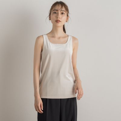 【カタログ掲載】スノーベロアタンクトップ≪手洗い可能≫