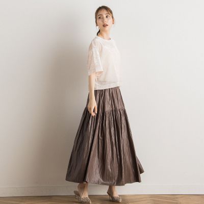 シアーカームメッシュプルオーバー≪手洗い可能≫