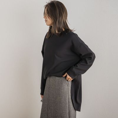 ダブルクロスジョーゼットプルオーバー≪手洗い可能≫