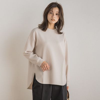 ダブルクロスジョーゼットプルオーバー≪手洗い可能≫