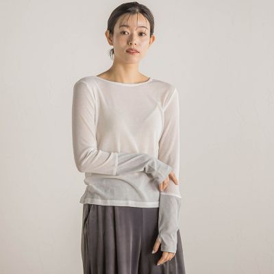 ２ＷＡＹラメカフスインナー≪洗濯機で洗える≫