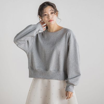Droite lautreamont (Women)/ドロワットロートレアモン グリスター裏毛プルオーバー≪洗濯機で洗える≫