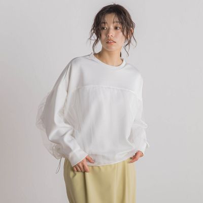 Droite lautreamont (Women)/ドロワットロートレアモン 【ＷＥＢ限定】ダンボールドルマンチュールプルオーバー≪洗濯機で洗える≫