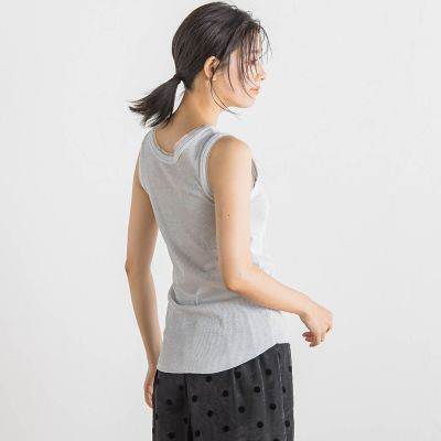 ラメリブタンク≪手洗い可能≫ | Droite lautreamont (Women