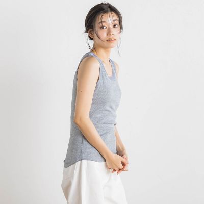 ラメリブタンク≪手洗い可能≫ | Droite lautreamont (Women