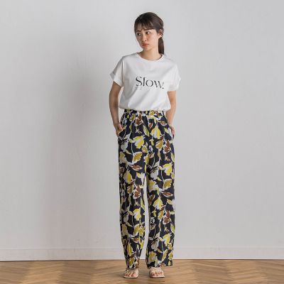 ドライタッチコットンロゴＴシャツ≪洗濯機で洗える≫