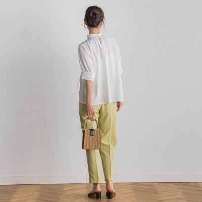 シルケットギャザープルオーバー