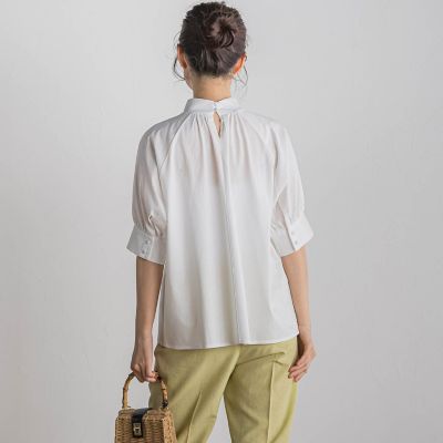 シルケットギャザープルオーバー