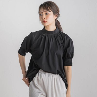 シルケットギャザープルオーバー