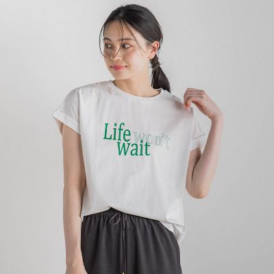 ドライタッチコットンＮＥＷロゴＴシャツ≪洗濯機で洗える≫