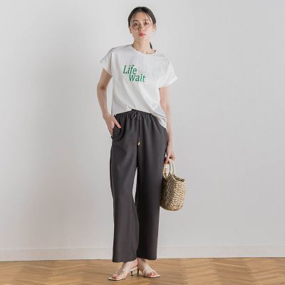 ドライタッチコットンＮＥＷロゴＴシャツ≪洗濯機で洗える≫