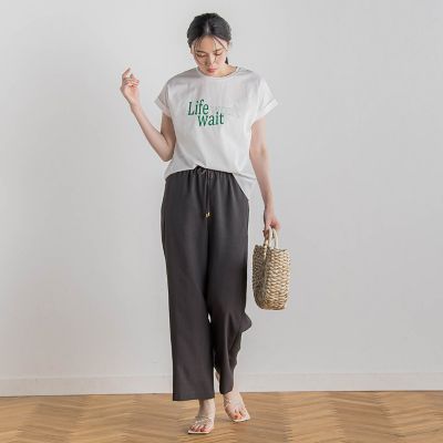 ドライタッチコットンＮＥＷロゴＴシャツ≪洗濯機で洗える≫
