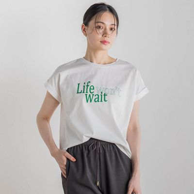 ドライタッチコットンＮＥＷロゴＴシャツ≪洗濯機で洗える≫