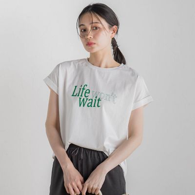 ドライタッチコットンＮＥＷロゴＴシャツ≪洗濯機で洗える≫