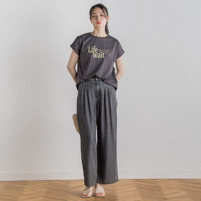 ドライタッチコットンＮＥＷロゴＴシャツ≪洗濯機で洗える≫