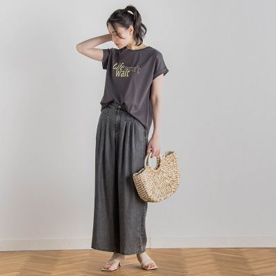 ドライタッチコットンＮＥＷロゴＴシャツ≪洗濯機で洗える≫
