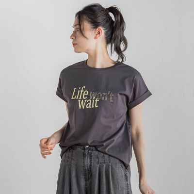 ドライタッチコットンＮＥＷロゴＴシャツ≪洗濯機で洗える≫