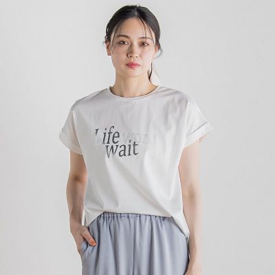 ドライタッチコットンＮＥＷロゴＴシャツ≪洗濯機で洗える≫