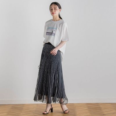 ドライタッチコットンフォトＴシャツ≪洗濯機で洗える≫