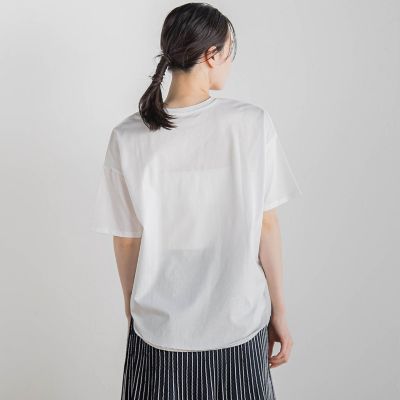 ドライタッチコットンフォトＴシャツ≪洗濯機で洗える≫