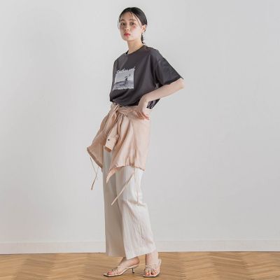ドライタッチコットンフォトＴシャツ≪洗濯機で洗える≫