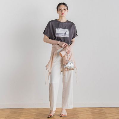 ドライタッチコットンフォトＴシャツ≪洗濯機で洗える≫