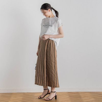 【ＷＥＢ限定】ドライタッチコットン英文ロゴＴ≪洗濯機で洗える≫