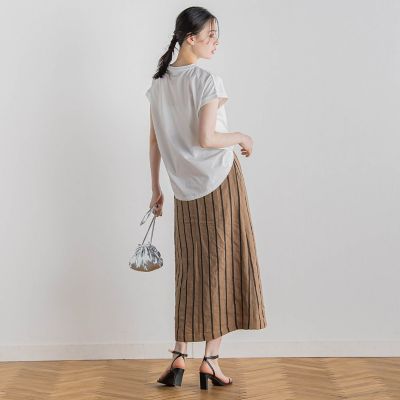 【ＷＥＢ限定】ドライタッチコットン英文ロゴＴ≪洗濯機で洗える≫