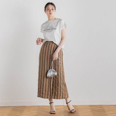 【ＷＥＢ限定】ドライタッチコットン英文ロゴＴ≪洗濯機で洗える≫