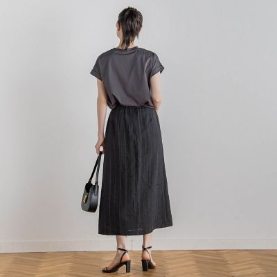 【ＷＥＢ限定】ドライタッチコットン英文ロゴＴ≪洗濯機で洗える≫