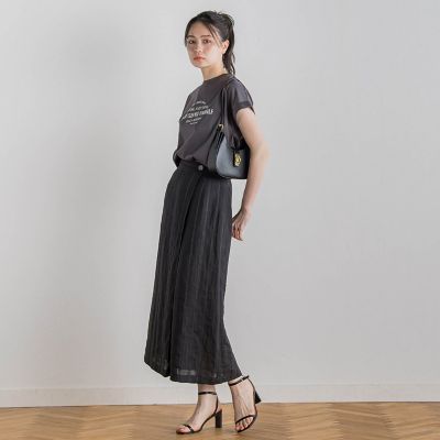 【ＷＥＢ限定】ドライタッチコットン英文ロゴＴ≪洗濯機で洗える≫