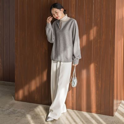 コーデュロイニット ニットコーデュロイカットソー≪手洗い可能≫ | Droite lautreamont