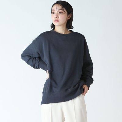 ＜Droite lautreamont (Women)＞【ＷＥＢ限定】オーバーサイズ裏毛スウェット