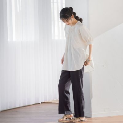 【ＷＥＢ限定】イージースリットリブパンツ≪セットアップ可能≫