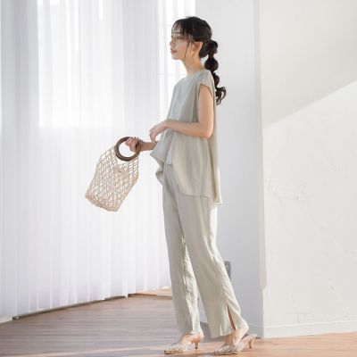 【ＷＥＢ限定】イージースリットリブパンツ≪セットアップ可能≫