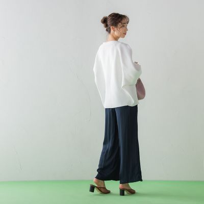 【ＷＥＢ限定】シルキーイージーパンツ