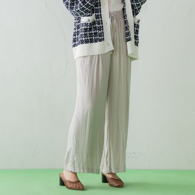 【ＷＥＢ限定】シルキーイージーパンツ