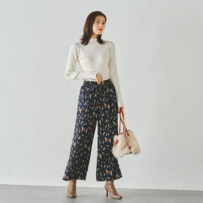 【ＷＥＢ限定】ペイントプリントパンツ
