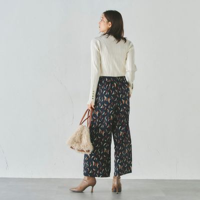 【ＷＥＢ限定】ペイントプリントパンツ