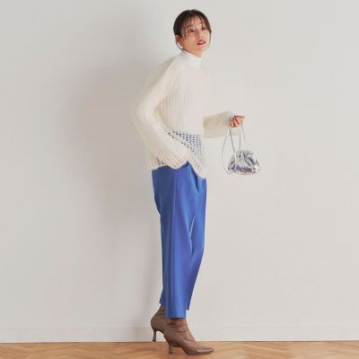 【ＷＥＢ限定】ダブルクロスストレッチパンツ≪洗濯機で洗える≫