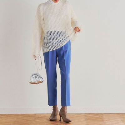 【ＷＥＢ限定】ダブルクロスストレッチパンツ≪洗濯機で洗える≫