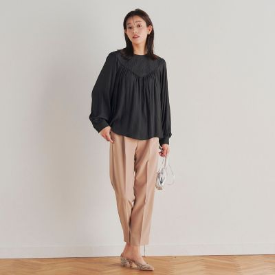 【ＷＥＢ限定】ダブルクロスストレッチパンツ≪洗濯機で洗える≫