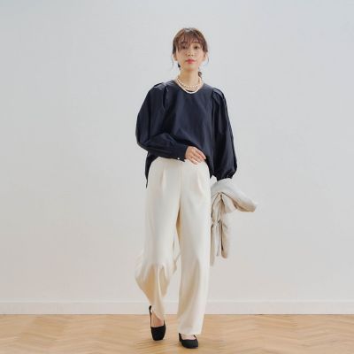 バルーンパンツ≪洗濯機で洗える≫
