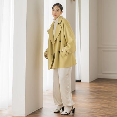 ＬＡＰダブルサテンパンツ≪洗濯機で洗える≫